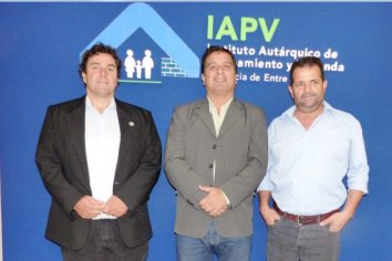 15 viviendas nuevas en Larroque, Dpto Gualeguaychu, con fondos 100% provinciales