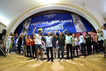 Jóvenes de Unidad Ciudadana con Solanas