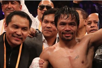 Pacquiao retuvo el título Welter de la AMB y desafió a Floyd Mayweather.