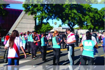 Arrancó el fútbol con 42 admisiones, 4 prófugos capturados y 2 micros retenidos