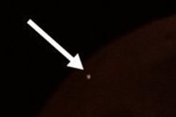 Un meteorito impactó en la luna durante el Eclipse