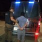 Detenido por violar la restricción perimetral y amenazas.