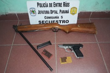 Allanamiento y secuestro de armas