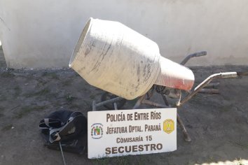 Robo en una obra en construcción