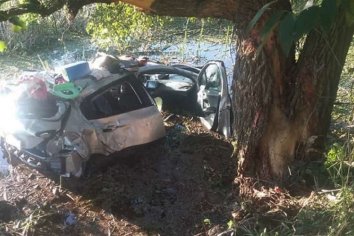 Un chico de 14 años murió al despistar el auto en el que viajaba junto a su familia