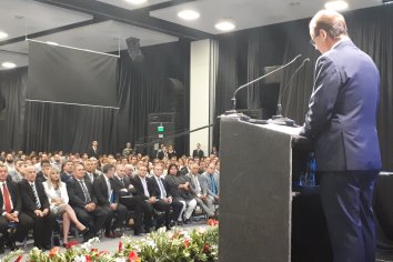 Reconocen la gestión de Bordet referentes industriales, empresarios, políticos y eclesiásticos