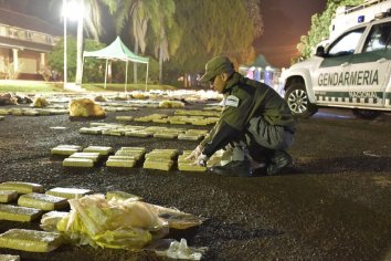 Golpe al narcotrafico: Se secuestraron casi dos toneladas de marihuana en los últimos días en Misiones