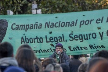 Pañuelazo verde en Paraná