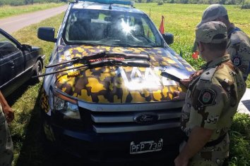 Secuestro de arma de fuego y cartucheria en un vehículo que viajaba por Entre Rios