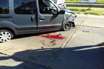 Fuerte accidente en Av. Gobernador Uranga