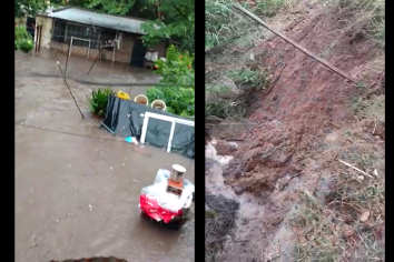 No es Venecia: vecinos sufrieron gravemente la lluvia y apuntaron a la gestión Municipal. Horas Dramáticas
