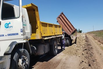 Continúan durante el fin de semana los trabajos de conservación en la red vial entrerriana