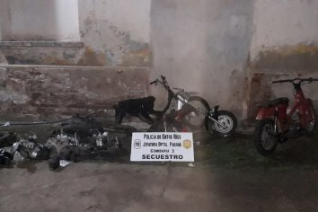 Allanamiento y secuestro de moto partes