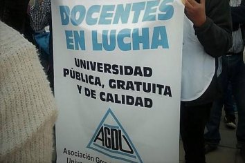 Docentes universitarios definirán este martes la continuidad del plan de lucha