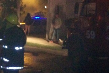 Se incendio un deposito de venta de cartón