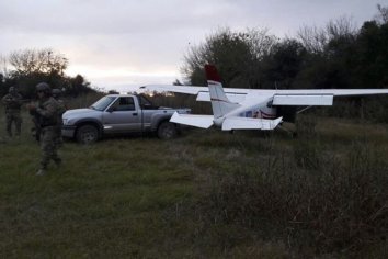 La avioneta en que Celis traía la droga fue entregada por la Justicia a la Policía