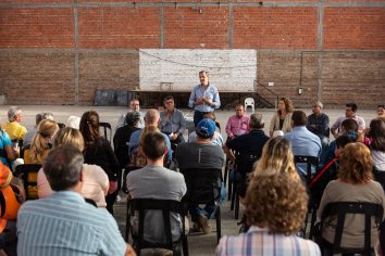Bahl anunció ampliación de la red de gas natural