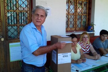 Solanas: "Toda la provincia han sufragado ciudadanos entrerrianos y ciudadanas entrerrianas de la mejor manera"