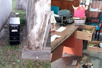 Robos y destrozos en el cementerio de Santa Elena