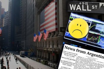 Vendaval: riesgo país superó los 850 puntos y acciones argentinas se hundieron en Wall Street