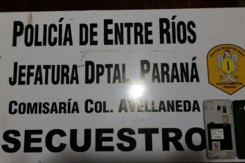 Robó un celular, lo detuvieron pero su mamá lo devolvió