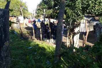 Cinco allanamientos en Barrio Caritas
