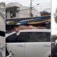Desnudó a su marido infiel y lo paseó en el techo del auto