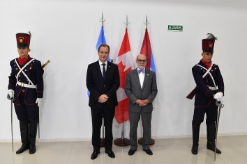 Bordet destacó “la relación comercial, institucional y de cooperación” de Entre Ríos con Canadá