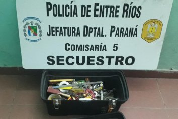 Lo hallaron robando en el patio de una vivienda
