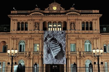 Casa Rosada conmemora el día que el hombre pisó la Luna