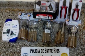 Detuvieron a un hombre que robó mercadería en un hipermercado