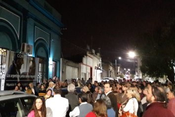 Triste y escasa convocatoria del PRO en Concordia