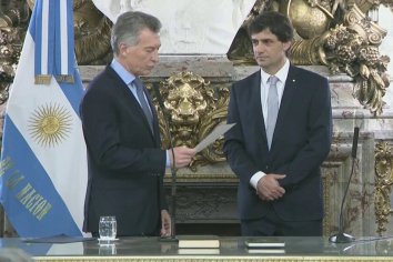 Macri a Lacunza: "Te pido que cuides a los argentinos y hables con todos"