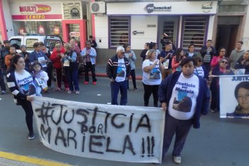 Familiares de Mariela Costen marcharon en repudio al juez Mario Figueroa