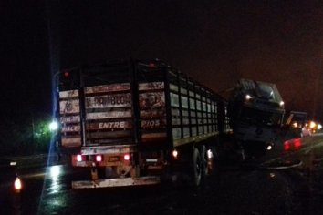 Accidente de transito en el ingreso a San Benito