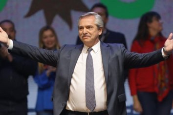 Alberto Fernández: “Yo me voy a ocupar del trabajo, la deuda y el hambre”
