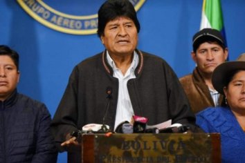 Evo Morales renunció a la presidencia de Bolivia