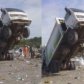 INSÓLITO!!!: camión recolector colapsado de basura término haciendo