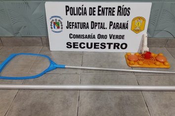 Rompieron el cerco de una casa y robaron algunos elementos