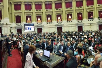 La Asamblea Legislativa proclamó a Alberto Fernández como presidente