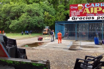 Desde la Municipalidad expresaron que “se tratará de salvar lo más posible” antes de demoler el Carribar