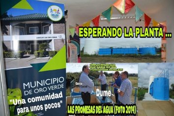 Vecinos de Oro Verde denuncian que el agua “Sale sucia y con olor a podrido”