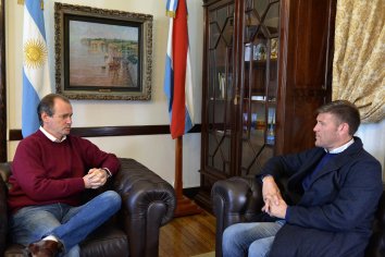 El gobernador acordó con Bértoli líneas de acción del Becario para 2021