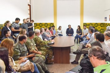 Bahl convocó a una reunión de urgencia para evaluar los trabajos y coordinar acciones conjuntas a seguir