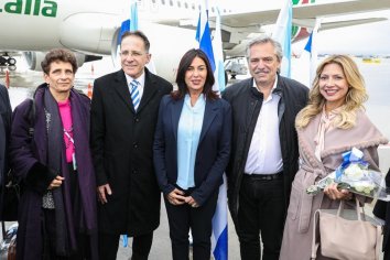 El Presidente Alberto Fernández llegó a Israel