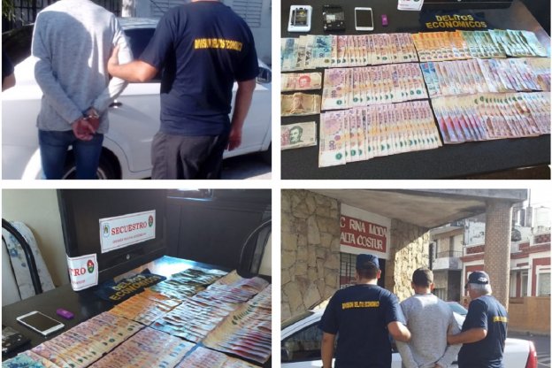 Estafas con el "Cuento del Tío": Jugadores de fútbol detenidos y secuestro de dinero