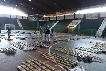 Barco Blanco: Se incautaron dos toneladas de marihuana