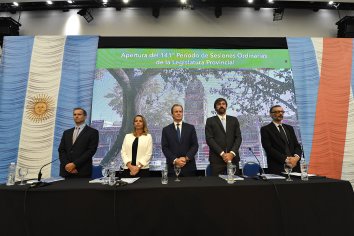 Quedó inaugurado el 141° período legislativo provincial