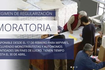 Inicia hoy el Plan Moratoria para Pymes