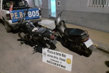 Secuestraron dos motos para establecer su procedencia